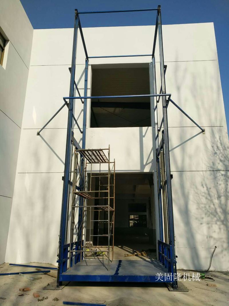 阿拉善仓库专用导轨式升降货梯价格